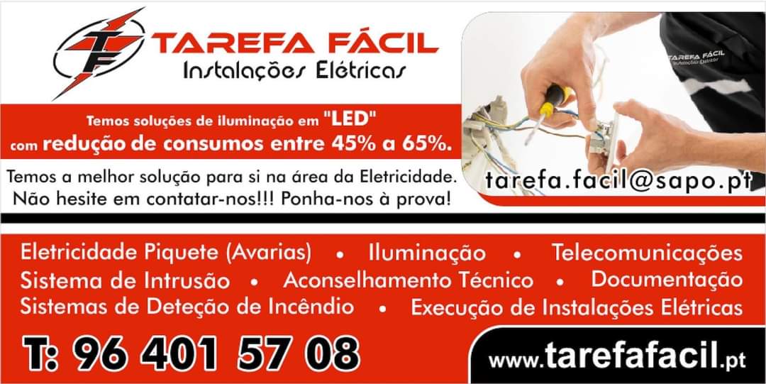 Tarefa Fácil - Instalações Eléctricas, Unipessoal Lda foto 3