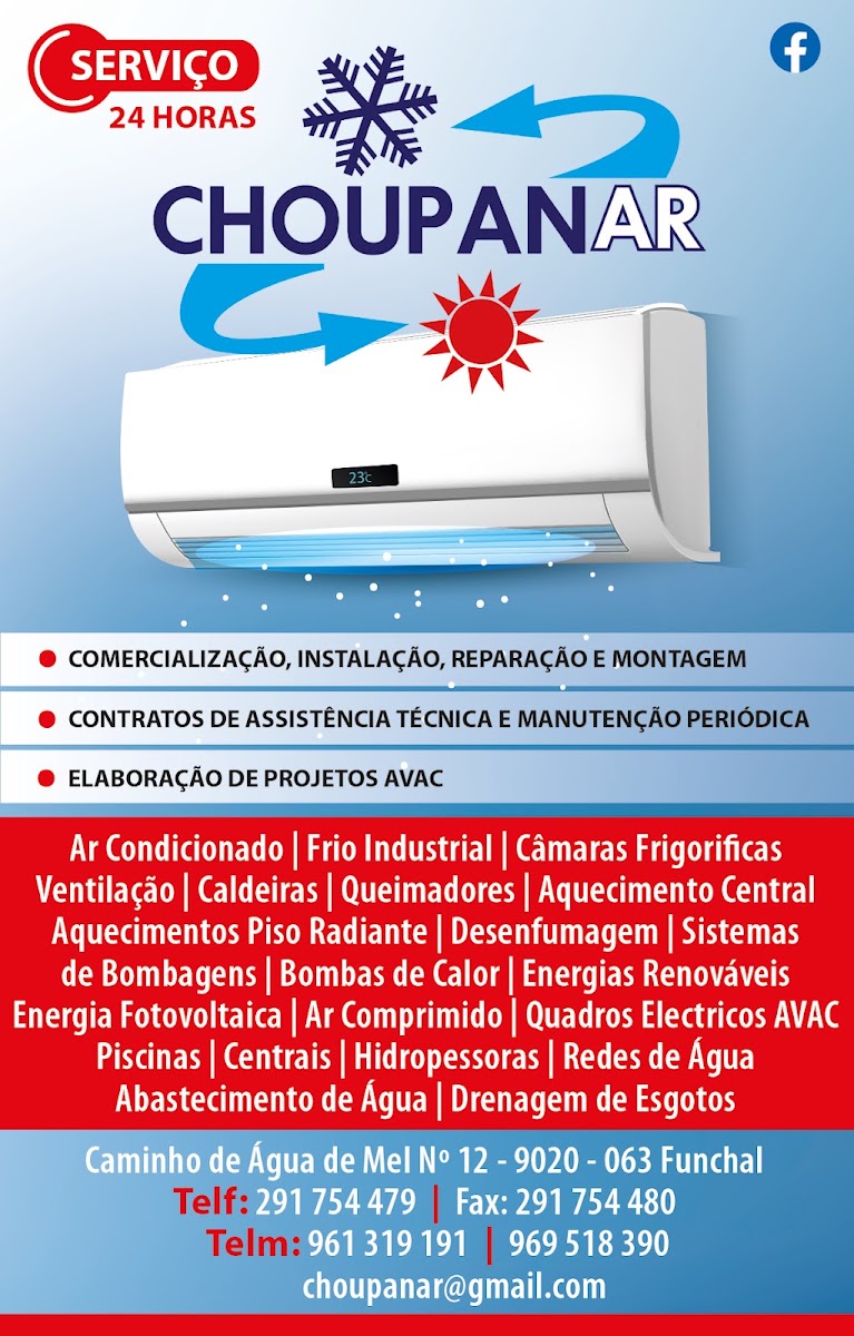 CHOUPANAR ASSISTÊNCIA E MANUTENÇÃO A EQUIPAMENTOS AVAC foto 2