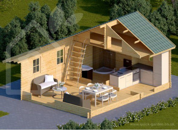 Casas do Ambiente - Casas de Madeira foto 6