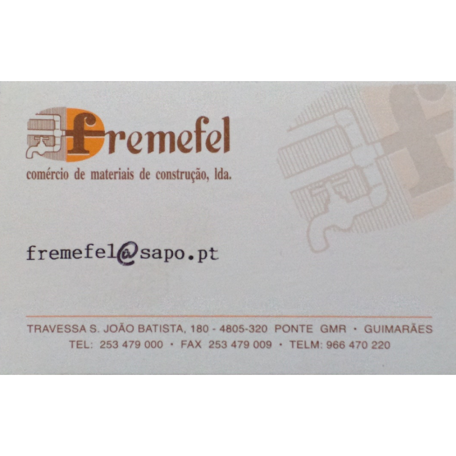 Fremefel - Comércio De Materiais De Construção Lda