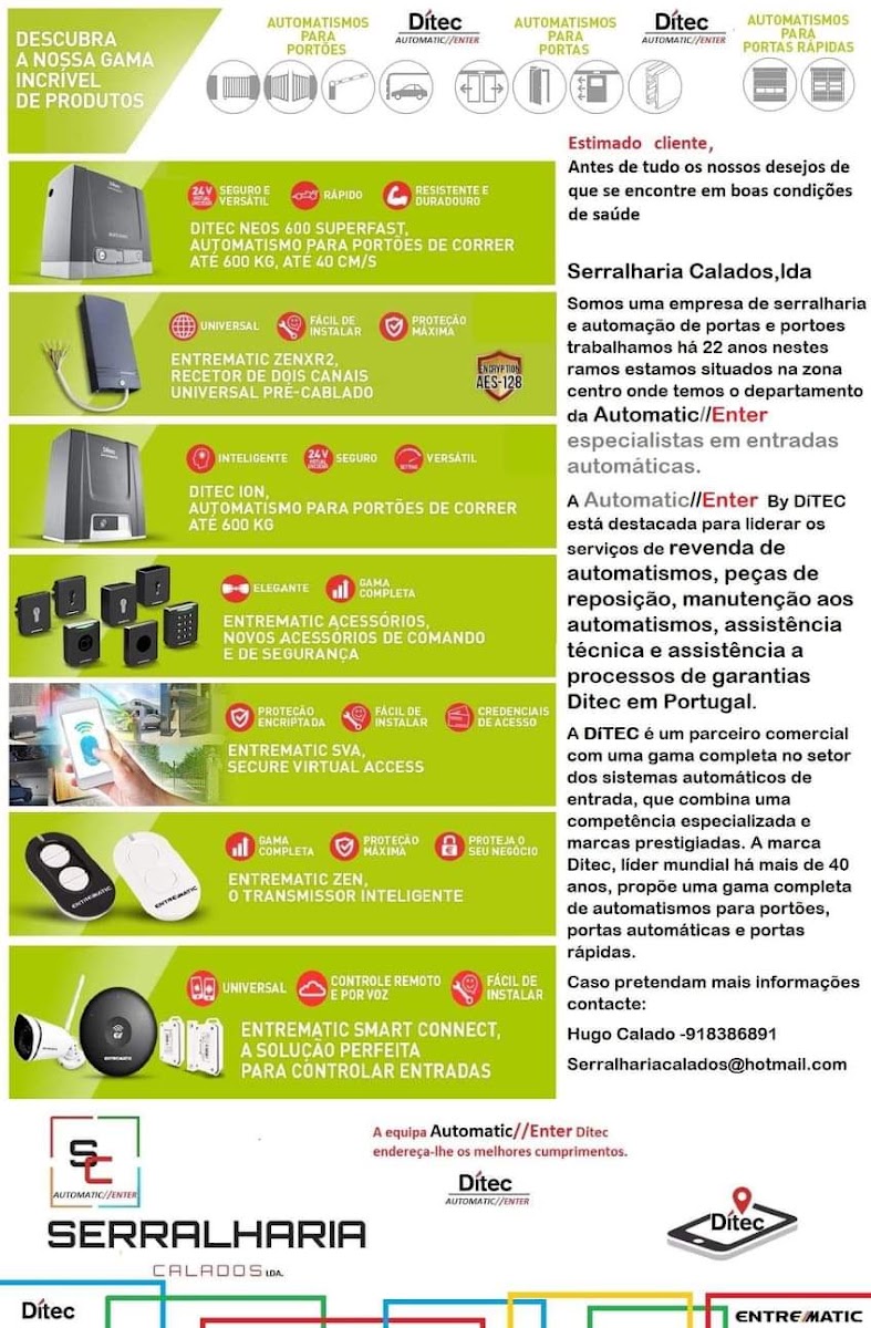 DÍTEC, Serralharia Calados Lda foto 5