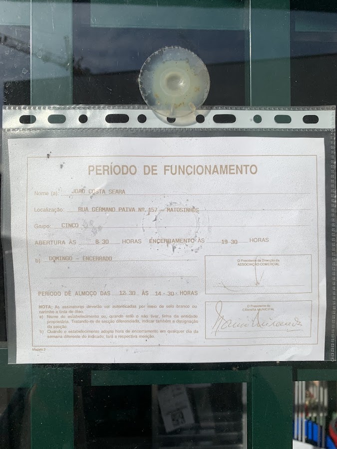 João Costa Seara - Comércio Ferragens, Unipessoal, Lda.