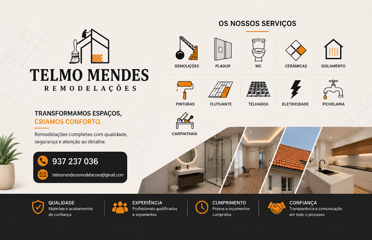 Telmo Mendes Remodelações foto 1