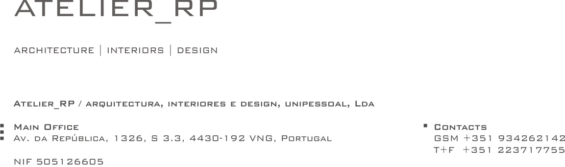 Atelier_RP / arquitectura, interiores e design, unipessoal, lda foto 7
